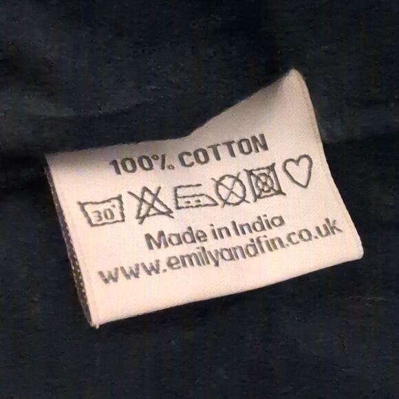 Emily And Fin Cotton Fun Polar Bear Print Gray & Pink‎ Dress Women's Size Small - Picture 6 of 6